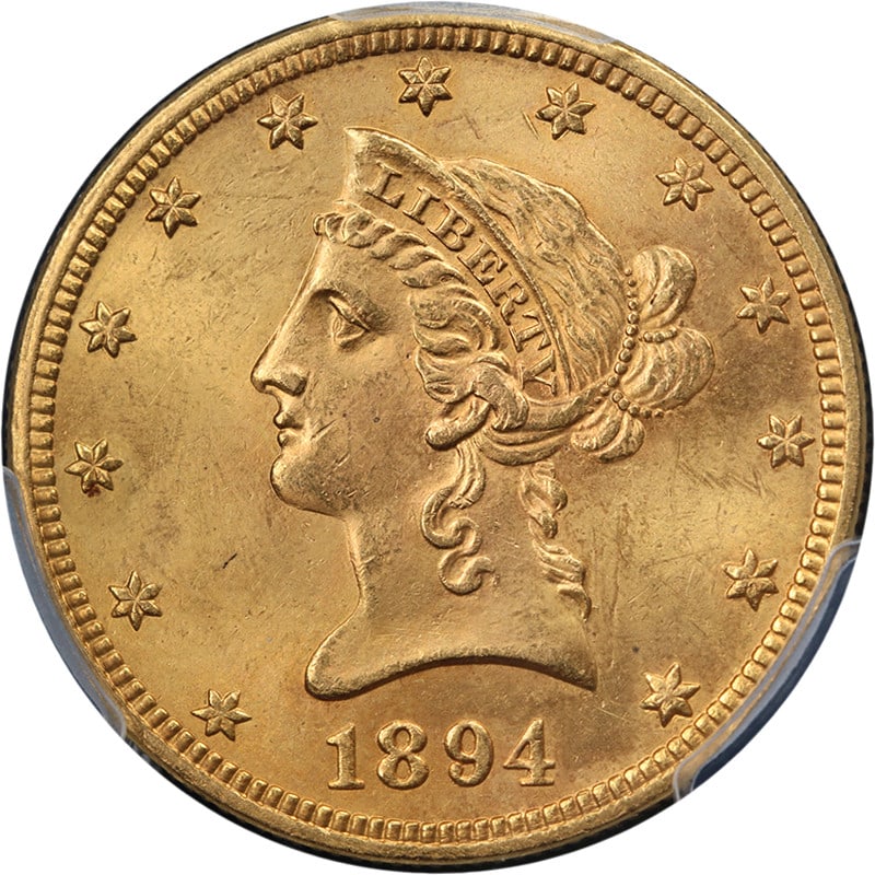 1894 P $10 Liberty Gold Eagle PCGS MS64 (1 of 4)