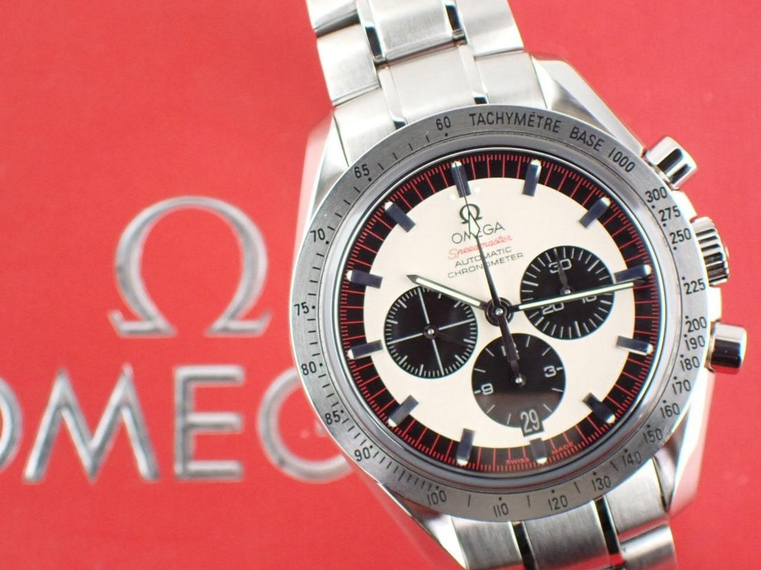 OMEGA Speedmaster Schumacher Panda Dial Limited Edition Wristwatch 3559.32.00 (1 of 18)