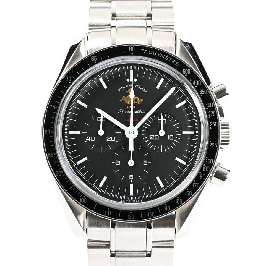 OMEGA Speedmaster 50th Anniversary Seahorse Wristwatch Model 311.30.42.30.01.001 (1 of 8)