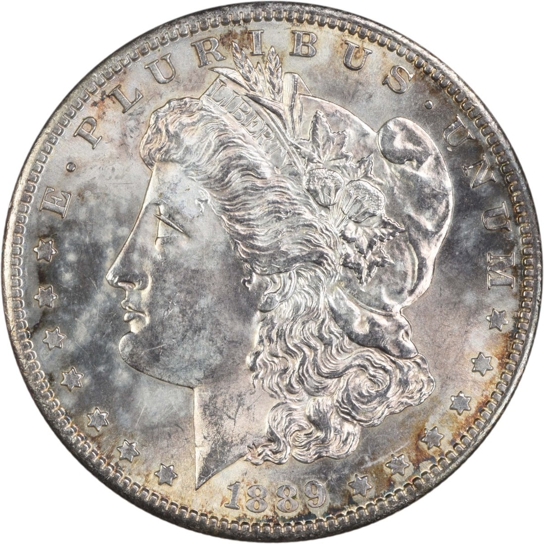 Uncirculated 1889 S Silver Dollar Morgan BU Uncertified US Coin: Uncirculated 1889 S Silver Dollar Morgan BU Uncertified US Coin This 1889-S Morgan Silver Dollar is an uncirculated coin featuring brilliant uncirculated (BU) grade. It is composed of silver and was m