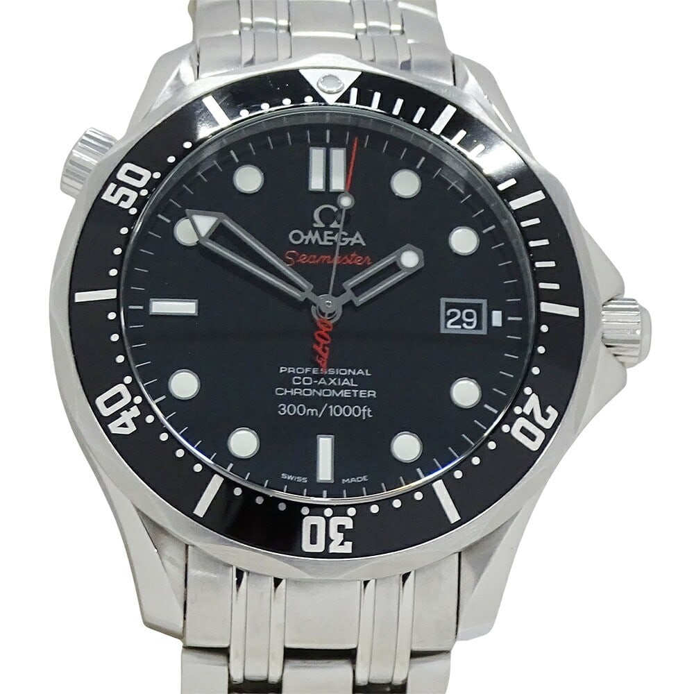OMEGA 007 Seamaster Diver 300m Men's Wristwatch 212.30.41.20.02.001: OMEGA 007 Seamaster Diver 300m Men's Wristwatch 212.30.41.20.02.001 This OMEGA Seamaster 212.30.41.20.02.001 is a men's Swiss-made wristwatch from the renowned Diver's 300m series, associated with the