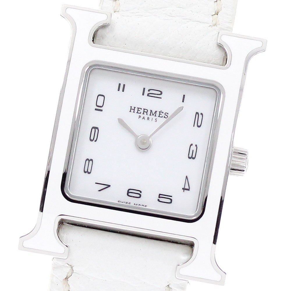 HERMES HH1.220 H-Watch womens quartz wristwatch (1 of 6)