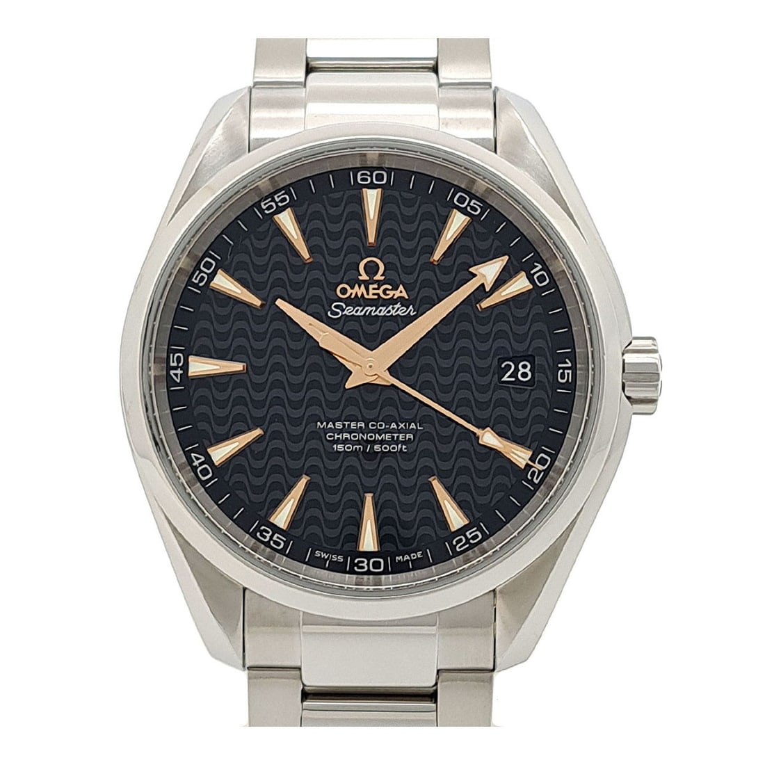 OMEGA Aqua Terra 150M Men's Wristwatch 231.10.42.21.01.006: OMEGA Aqua Terra 150M Men's Wristwatch 231.10.42.21.01.006 This is a pre-owned OMEGA Seamaster Aqua Terra 150M men's wristwatch, crafted in Switzerland. The watch is designed for men and features the 