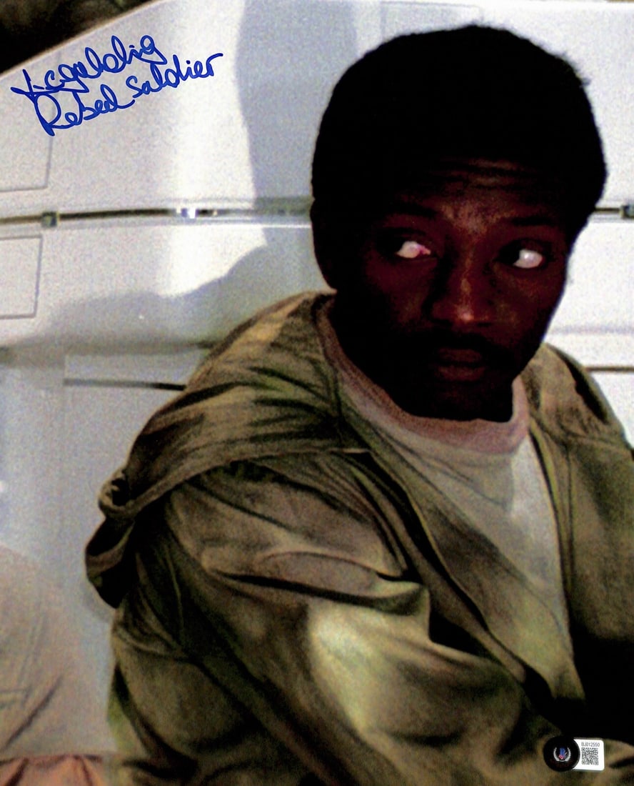 11x14 Photo Signed by Leroy Golding Endor Rebel Star Wars ROTJ Beckett Authenticated (1 of 1)