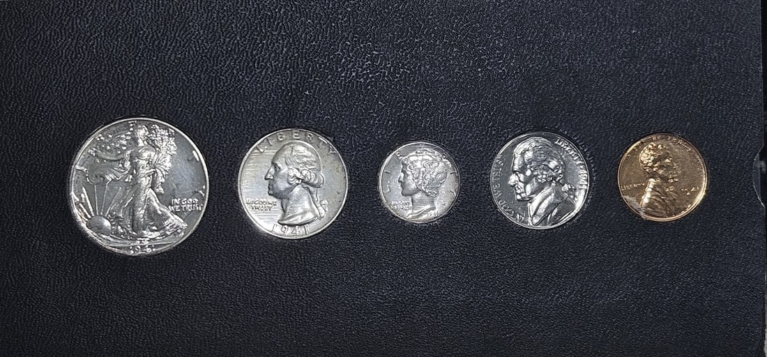 1941 United States Proof Coin Set in Original Bank Packaging (1 of 11)