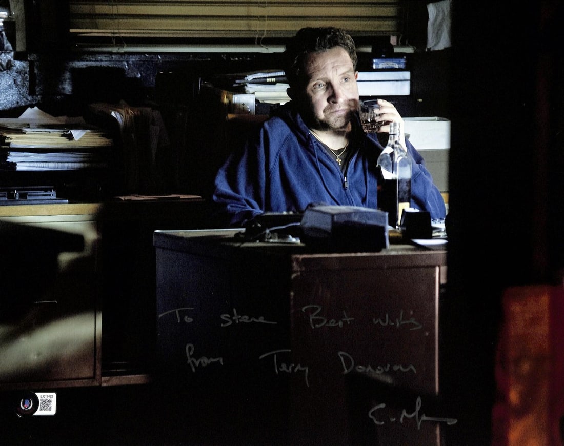 Beckett authenticated Eddie Marsan inscribed 11x14 photo Ray Donovan (1 of 1)