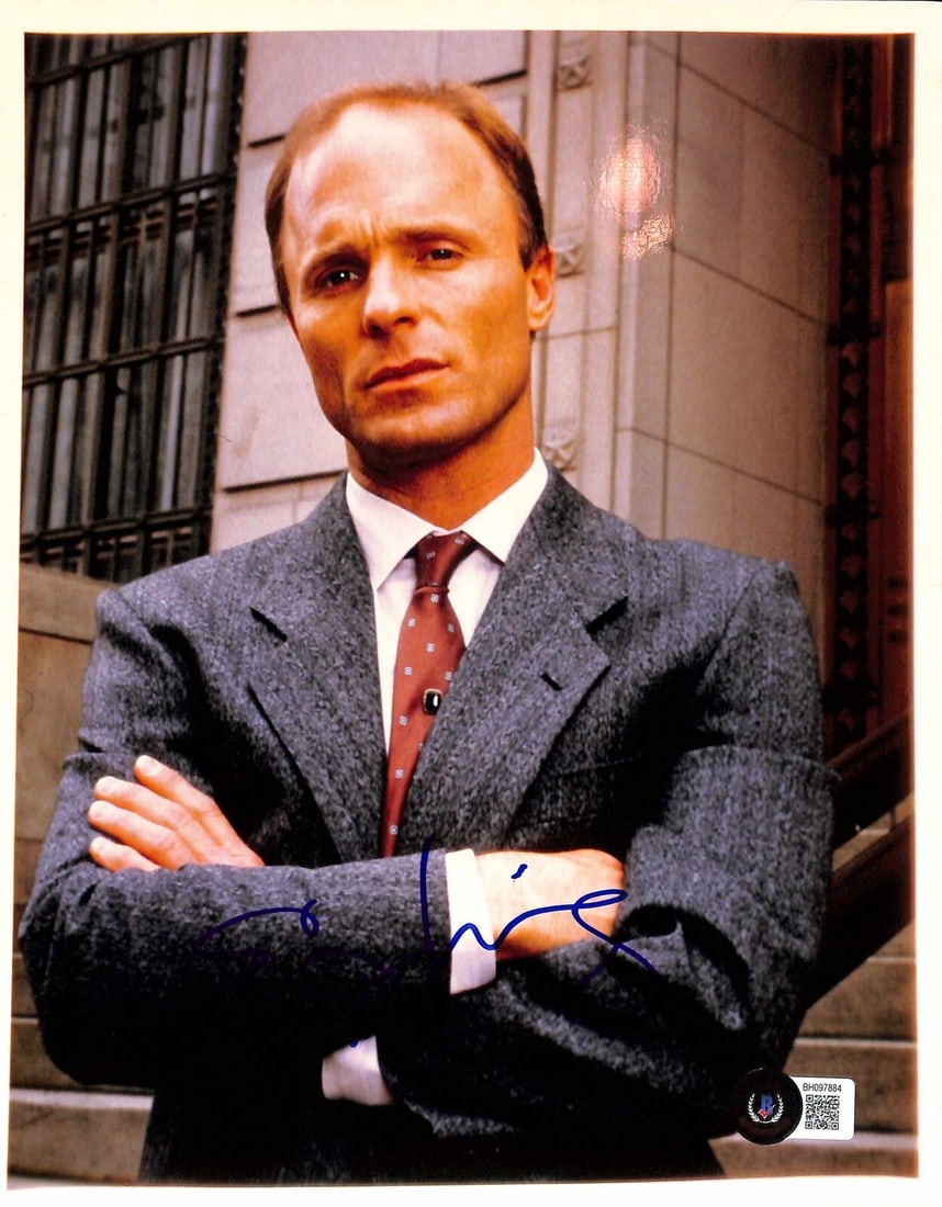 Autographed 8x10 Photo of Ed Harris from The Last Innocent Man Beckett Certified: Autographed 8x10 Photo of Ed Harris from The Last Innocent Man Beckett Certified This is an 8x10 color photograph autographed by Ed Harris, renowned for his role in the movie "The Last Innocent Man." 