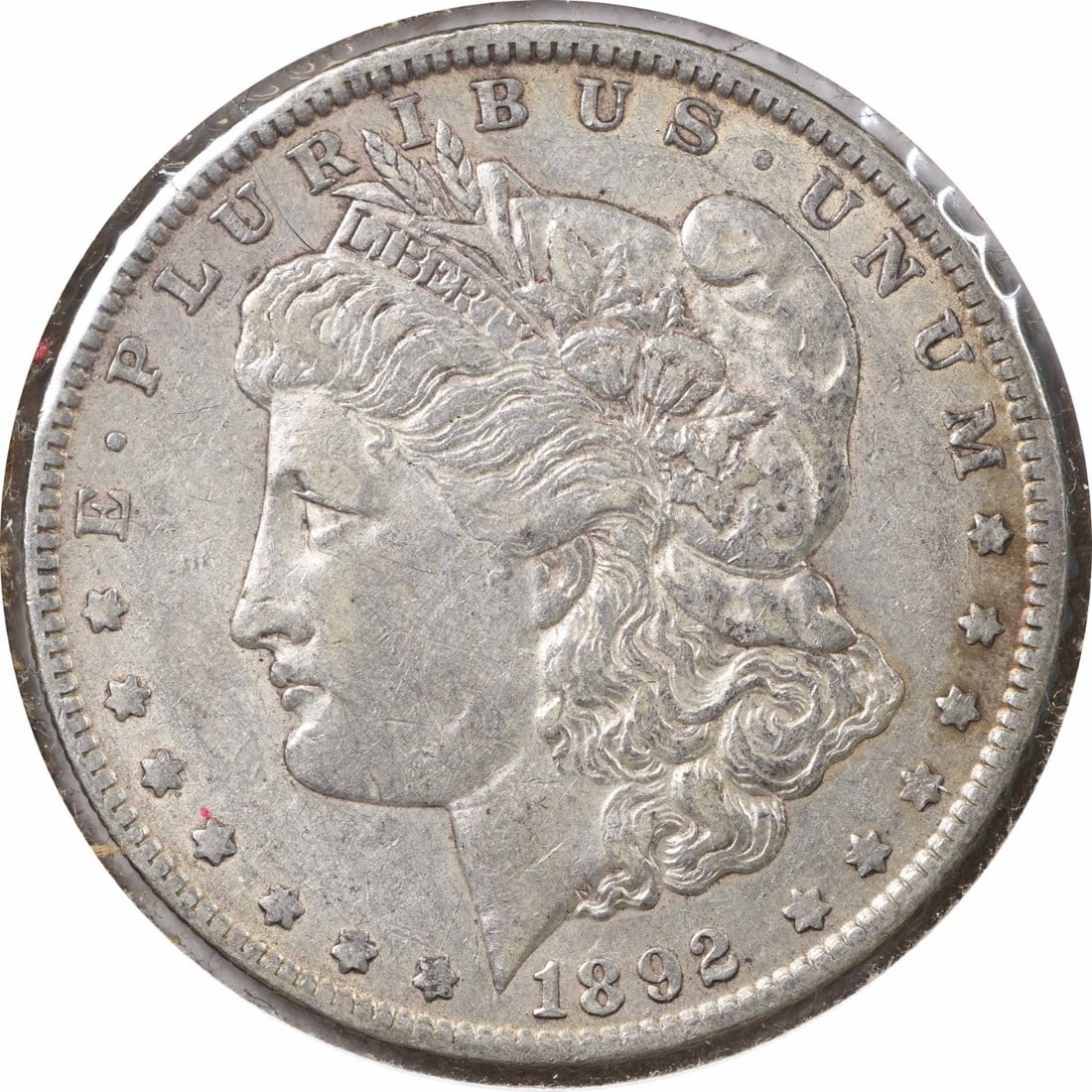 1892-O Morgan Silver Dollar VAM 5 Uncertified Coin by George T. Morgan: 1892-O Morgan Silver Dollar VAM 5 Uncertified Coin by George T. Morgan This 1892-O VAM 5 (7) Morgan Silver Dollar features a captivating doubled ear and is classified as an Extra Fine (EF) coin. Minte