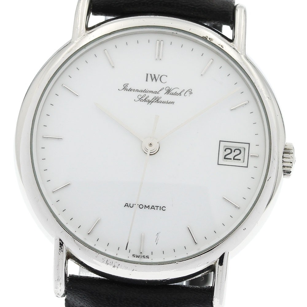IWC Portofino Date Mens Wristwatch Ref IW351320 (1 of 5)