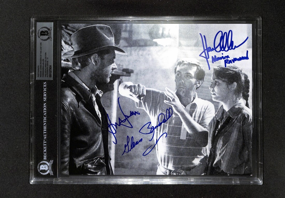 Raiders of the Lost Ark 8x10 Photo Signed by Ford Allen Randall Beckett 10 (1 of 1)