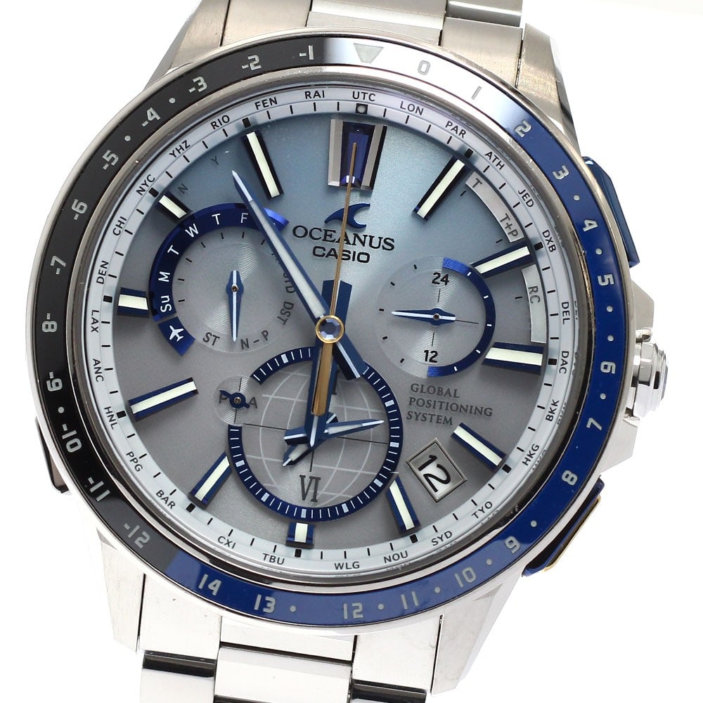 CASIO Oceanus Titanium Solar Radio Controlled Men's Wristwatch OCW-G1100C-7AJF (1 of 6)