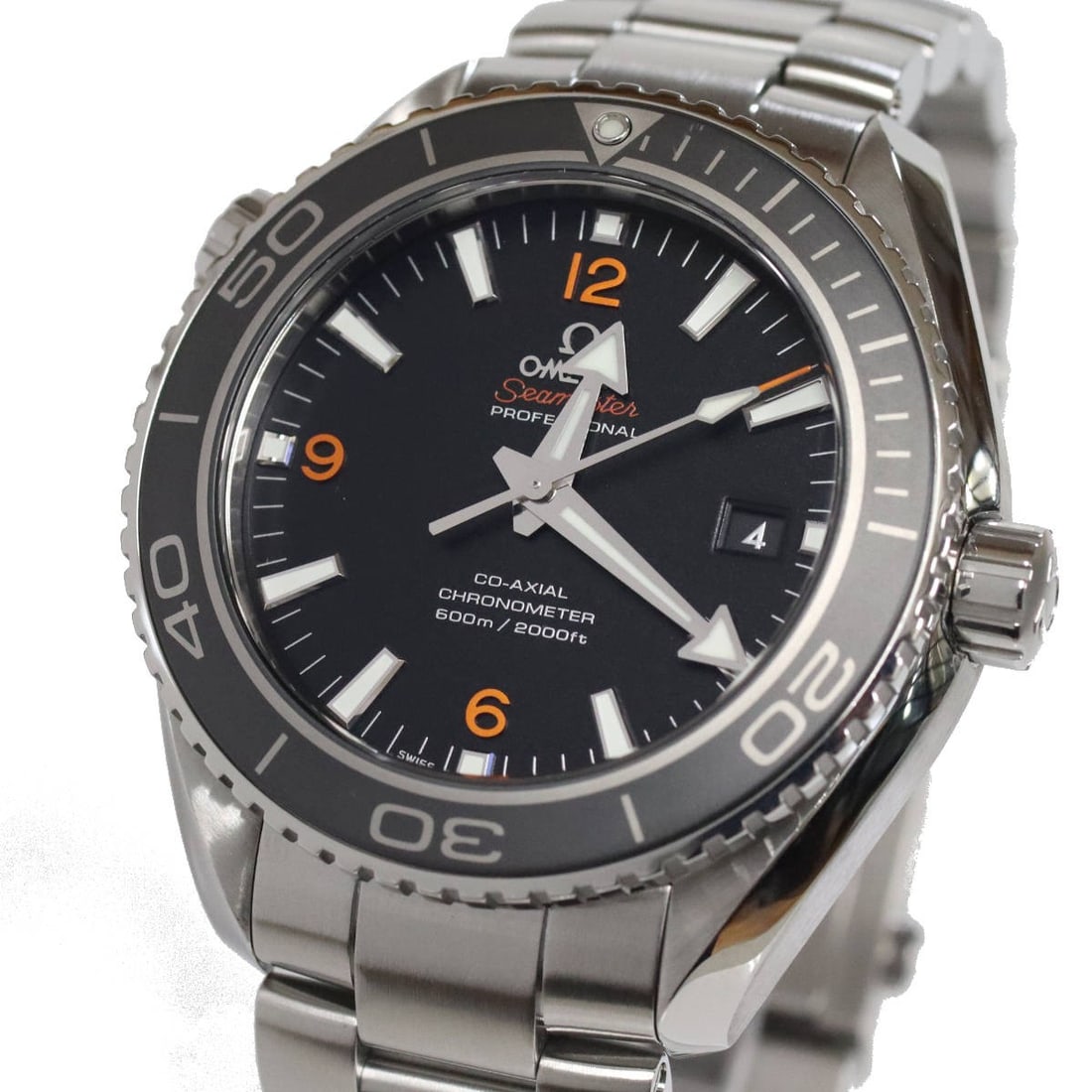 OMEGA Planet Ocean 600M Co-Axial Men's Wristwatch 232.30.46.21.01.003: OMEGA Planet Ocean 600M Co-Axial Men's Wristwatch 232.30.46.21.01.003 This OMEGA Seamaster Planet Ocean 600M Co-Axial men's wristwatch is a Swiss-made timepiece designed for durability and precision. 