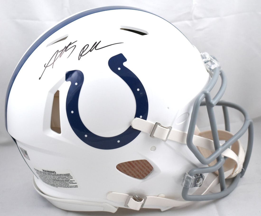 Signed Indianapolis Colts Speed Authentic Helmet Anthony Richardson Fanatics (1 of 5)