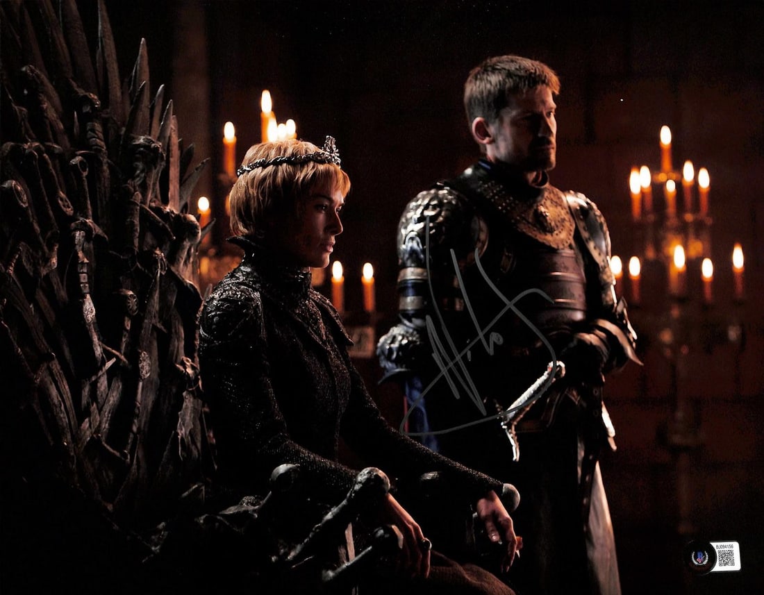 Beckett Authenticated 11x14 Game of Thrones Jaime Lannister Signed Photo (1 of 1)