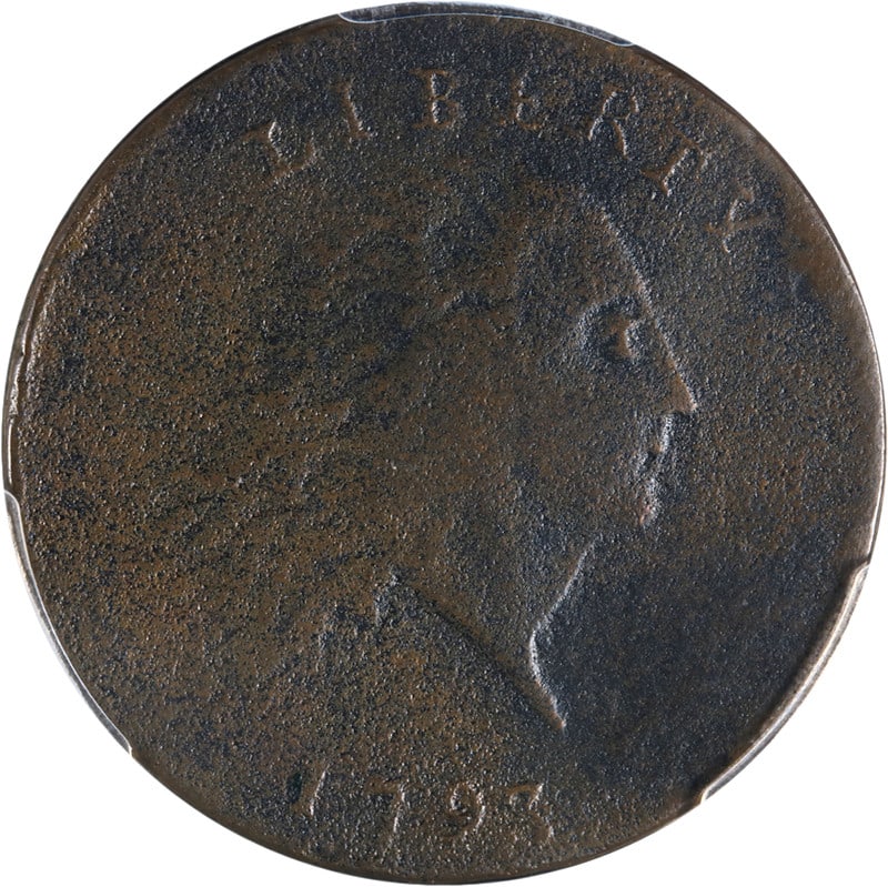 1793 Large Cent Chain America PCGS VF Details Copper Coin (1 of 4)