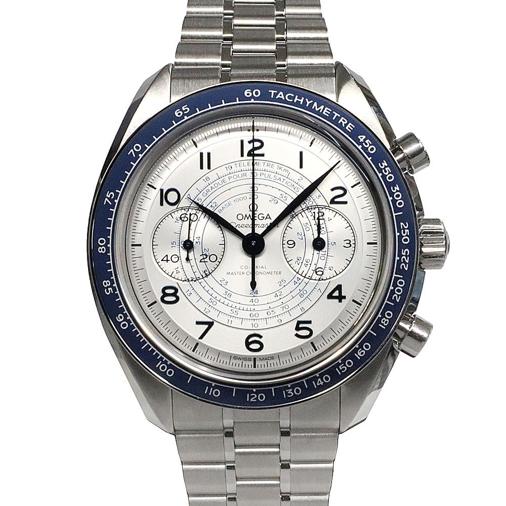 OMEGA Speedmaster Chronoscope Men's Swiss Wristwatch 329.30.43.51.02.001: OMEGA Speedmaster Chronoscope Men's Swiss Wristwatch 329.30.43.51.02.001 This is a pre-owned OMEGA Speedmaster Chronoscope men's wristwatch, model 329.30.43.51.02.001. Crafted in Switzerland, this wat