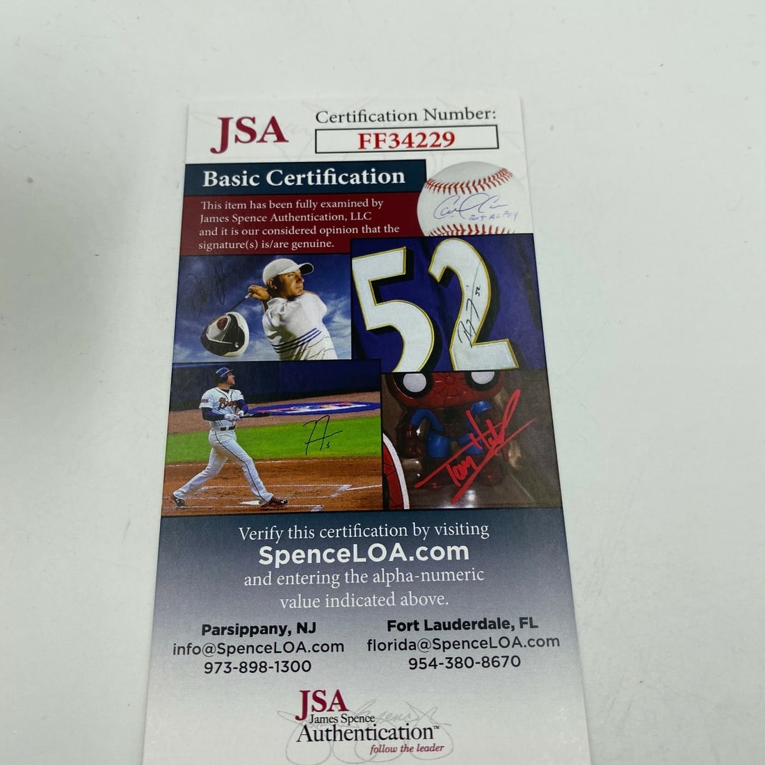 Gene Hackman JSA authenticated signed baseball - 3