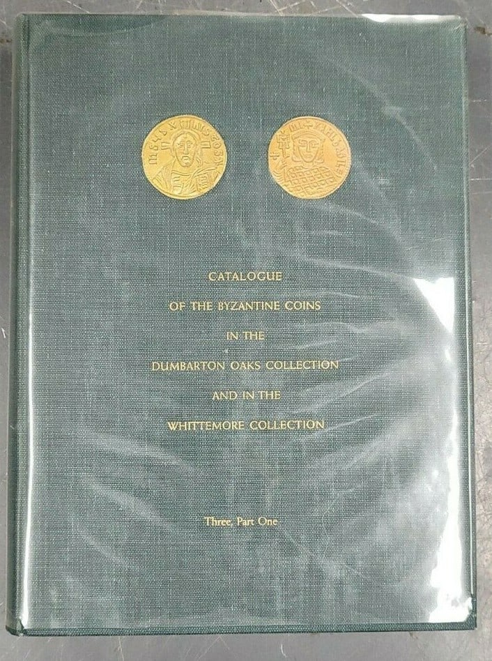 Byzantine Coin Reference Book from Dumbarton Oaks Whittemore Collection (1 of 5)