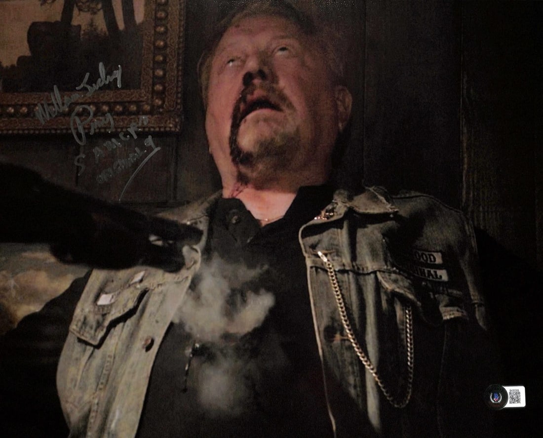Beckett Authenticated William Lucking Piney Winston 11x14 Signed Photo (1 of 1)