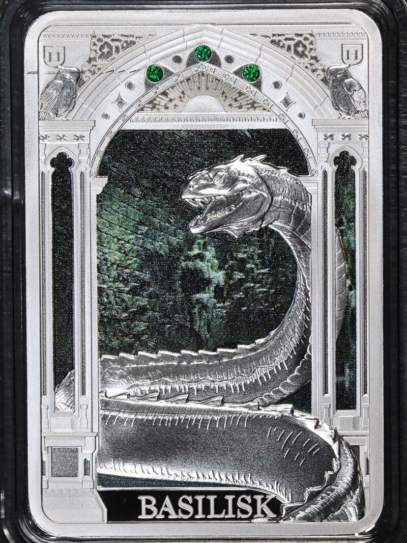 2025 Niue 1 Ounce Silver $2 Harry Potter Basilisk Coin UNC (1 of 3)
