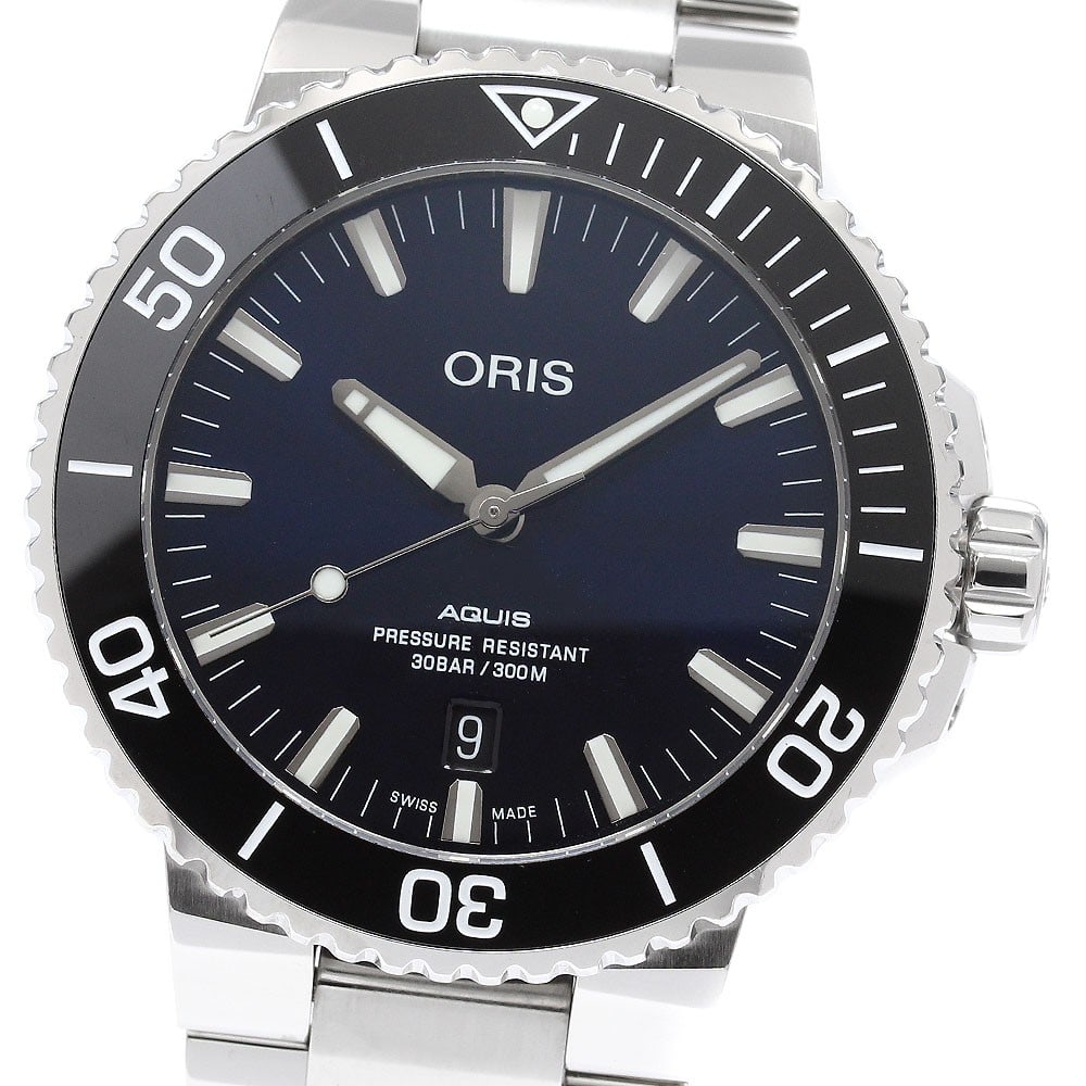 ORIS Aquis Date Swiss Automatic Men's Wristwatch (1 of 6)