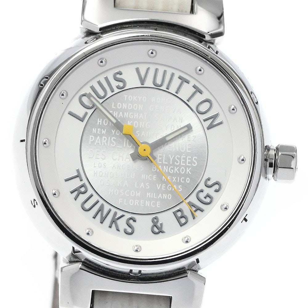 Louis Vuitton Tambour Trans Buckles Q1215 Women's Quartz Watch (1 of 6)