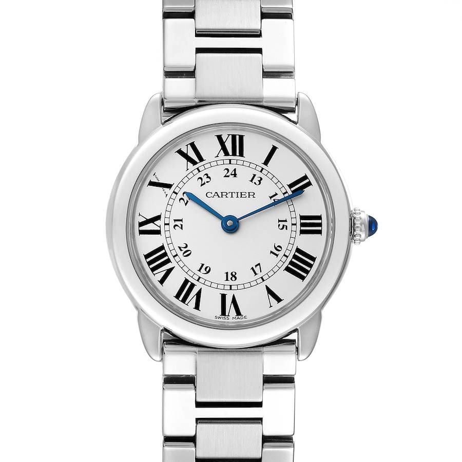 Cartier Ref. 2933 Ronde Watch Silver Dial Papers 2012: Cartier Ref. 2933 Ronde Watch Silver Dial Papers 2012 Cartier Ronde wristwatch with a silver dial and reference 2933. It comes with papers dated 2012 and is described as being in very good condition. 