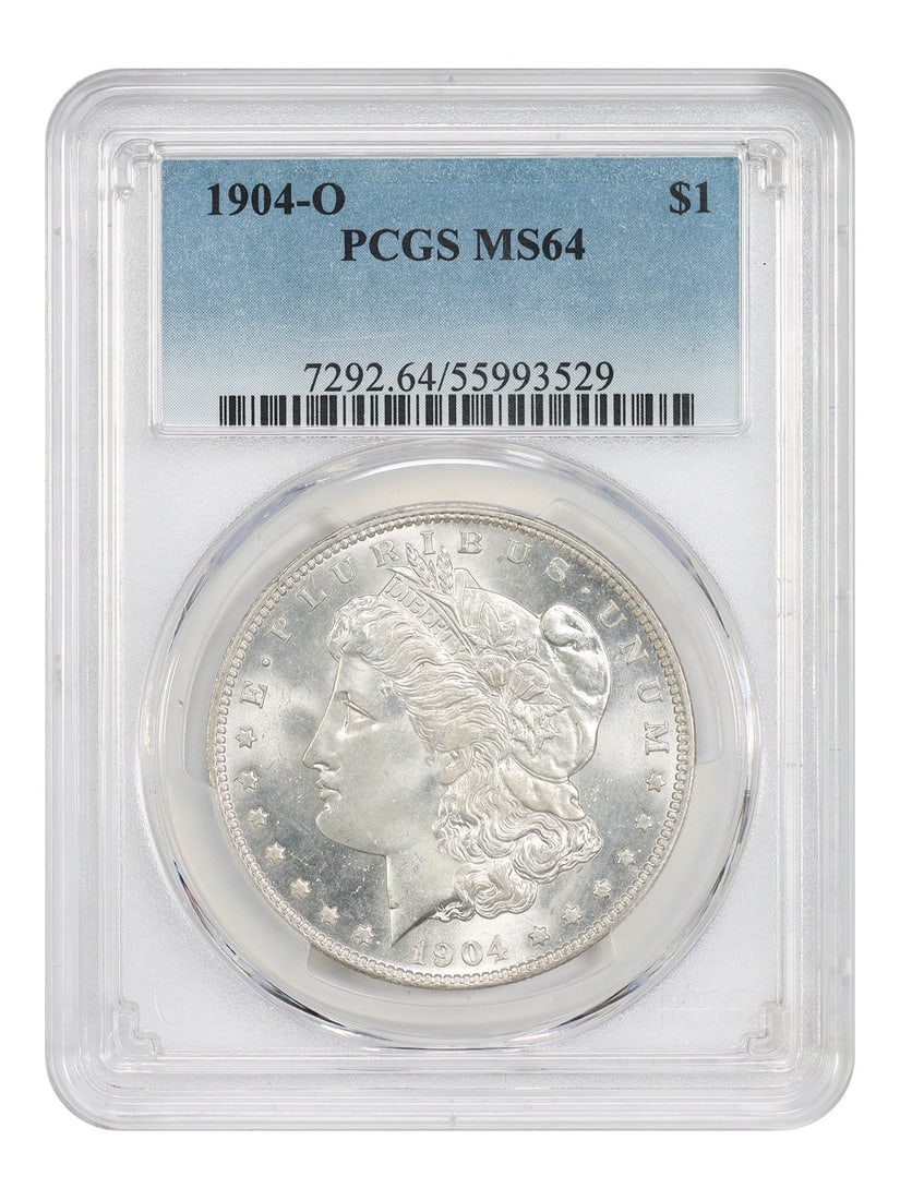 PCGS MS64 1904 O Morgan Dollar $1 New Orleans Mint (1 of 4)