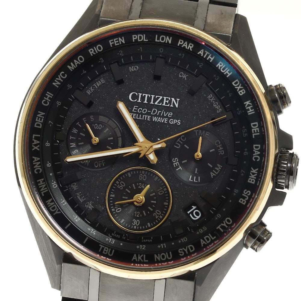 CITIZEN Attesa 100th Anniversary Titanium Solar Radio Controlled Watch: CITIZEN Attesa 100th Anniversary Titanium Solar Radio Controlled Watch This is a Citizen Attesa 100th Anniversary Limited Edition men's wristwatch, model CC4004-58F/F950-T024548. Crafted in Japan, it 