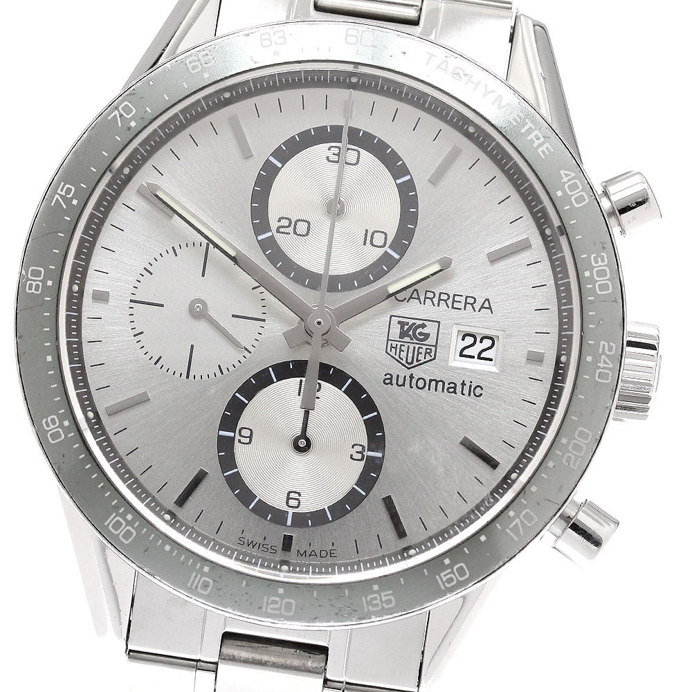 TAG Heuer Carrera CV2011.BA0786 Mens Chronograph Date Wristwatch: TAG Heuer Carrera CV2011.BA0786 Mens Chronograph Date Wristwatch TAG Heuer Carrera Chronograph Date men's wristwatch, pre-owned and made in Switzerland. This model is identified as CV2011.BA0786 and f
