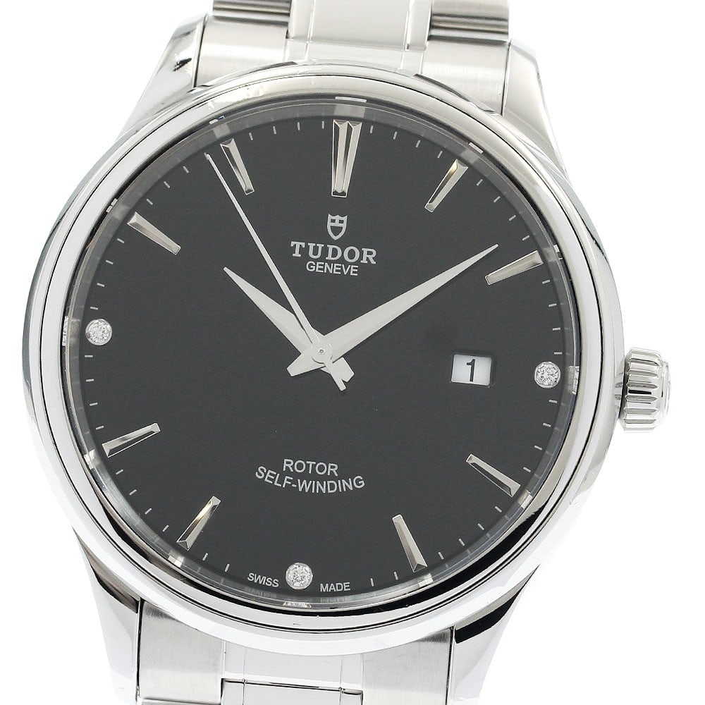TUDOR Style Date 12700 Mens Automatic Wristwatch 3P Diamond: TUDOR Style Date 12700 Mens Automatic Wristwatch 3P Diamond TUDOR 12700 Style Date 3P Diamond Automatic men's wristwatch. The watch is pre-owned and made in Switzerland. Specifications Brand: TUDOR Mo