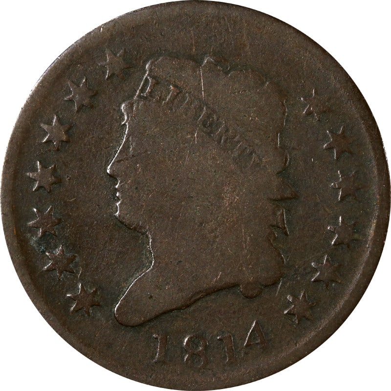 1814 Copper Large Cent Choice (1 of 2)