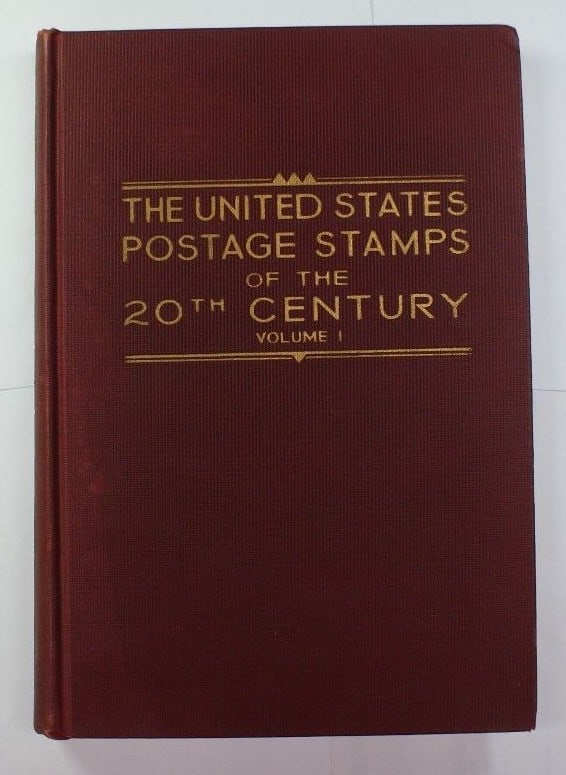 Revised 1937 Hardbound Volume One U.S. 20th Century Postage Stamps Reference (1 of 5)
