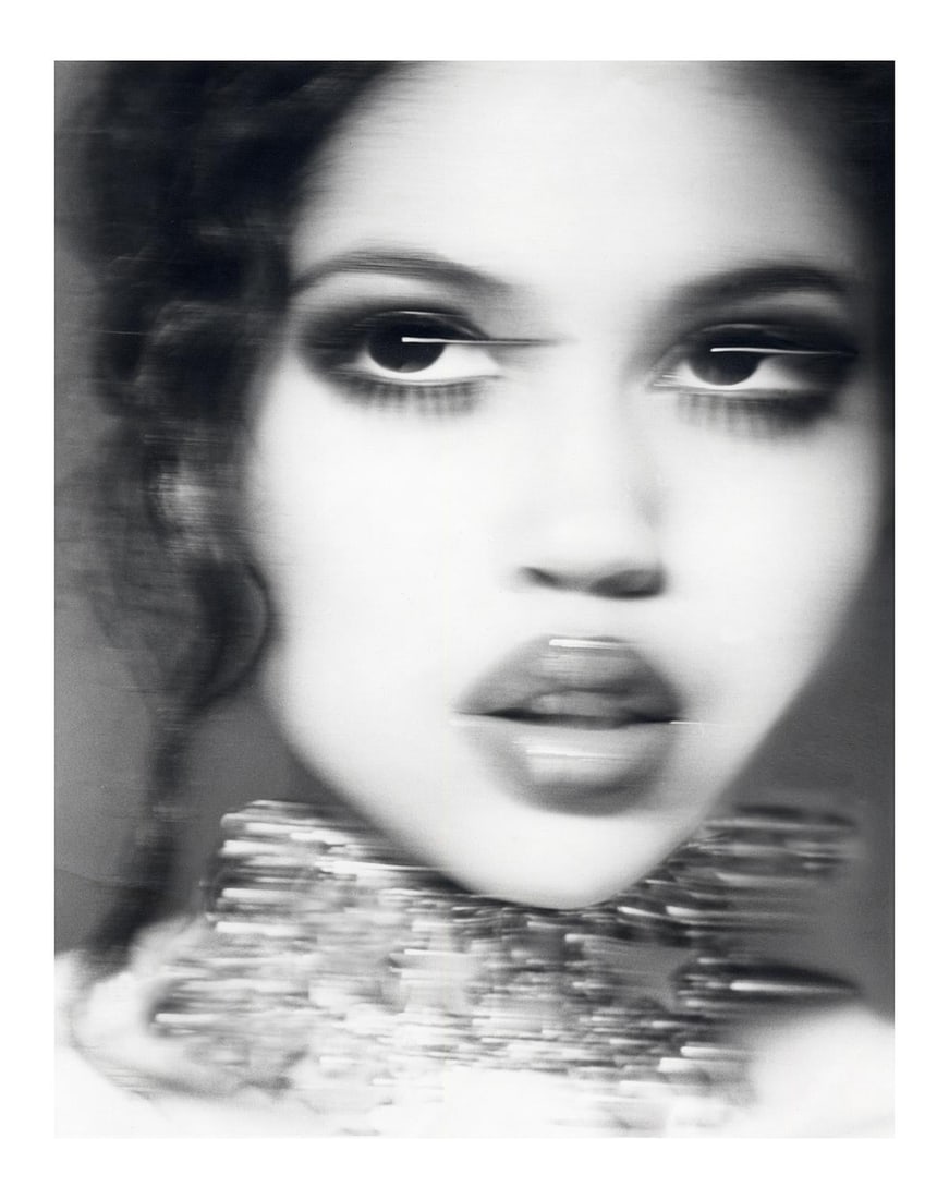 Kate Garner signed photo Lisa Anne Blurred 24 x 19 in edition of 50 with COA: Kate Garner signed photo Lisa Anne Blurred 24 x 19 in edition of 50 with COA "Lisa Anne Blurred" is a contemporary photographic artwork by Kate Garner, created in 1992. This limited edition piece is p