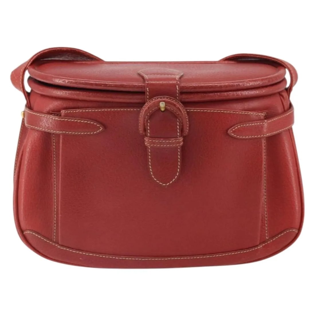 Red Leather Shoulder Bag Gucci Vintage Made in Italy: Red Leather Shoulder Bag Gucci Vintage Made in Italy This Gucci vintage shoulder bag is crafted from red leather and features a classic design suitable for women. Made in Italy, the bag shows signs of