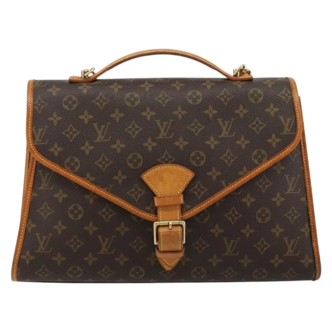 Louis Vuitton Beverly Brown Canvas Handbag (1 of 18)