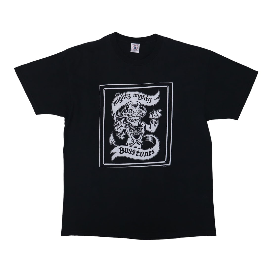 Vintage 1997 Bosstones Let's Face It Tour Black Cotton T-Shirt XL (1 of 6)