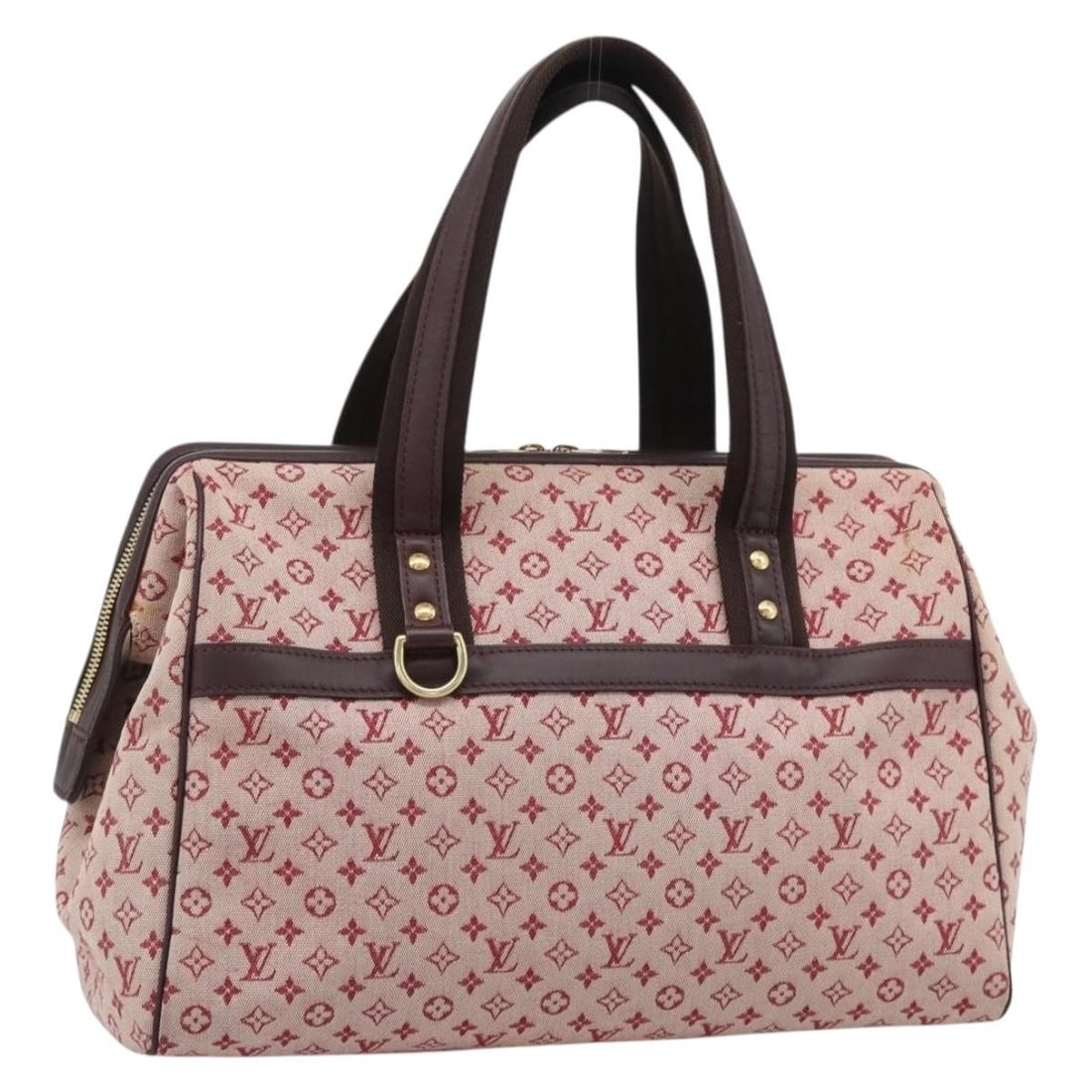 Louis Vuitton M92213 Josephine GM Red Monogram Mini Canvas Handbag (1 of 18)