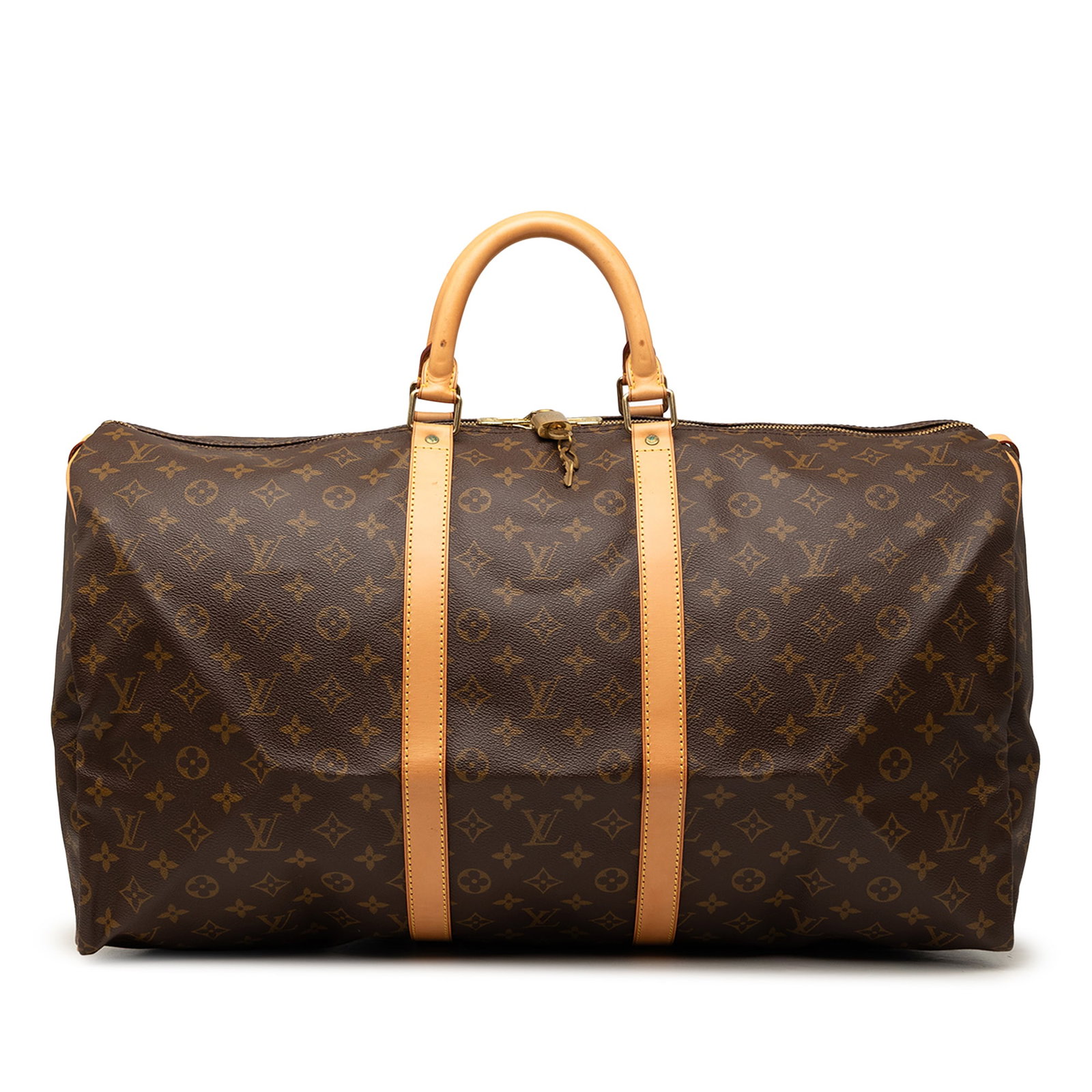 Louis Vuitton Keepall 55 Monogram Canvas Travel Bag (1 of 8)