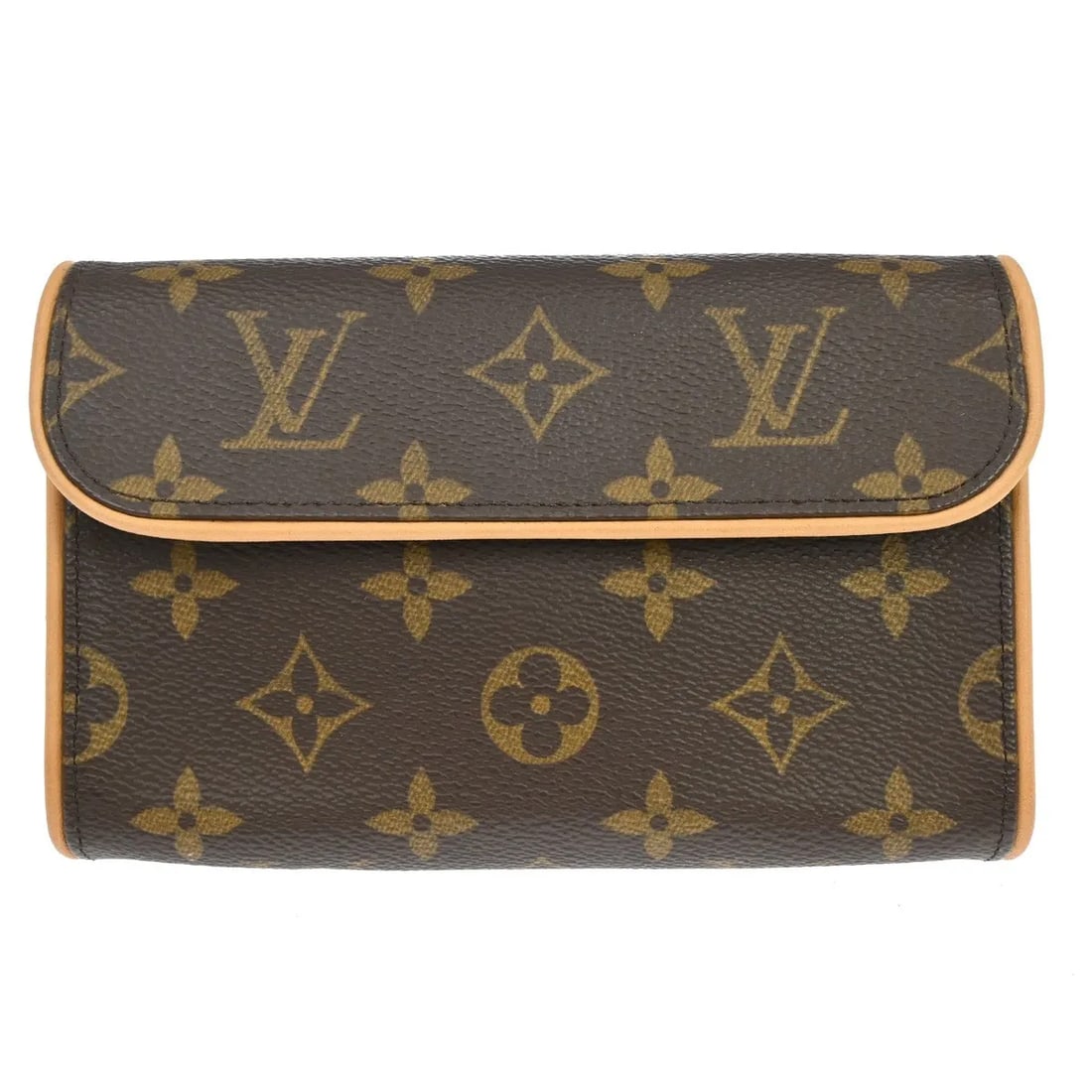 Louis Vuitton Florentine Waist Bag in Monogram Canvas: Louis Vuitton Florentine Waist Bag in Monogram Canvas Louis Vuitton Florentine Waist in brown monogram canvas. This waist bag is made in France and is presented in good condition with visible wear, in