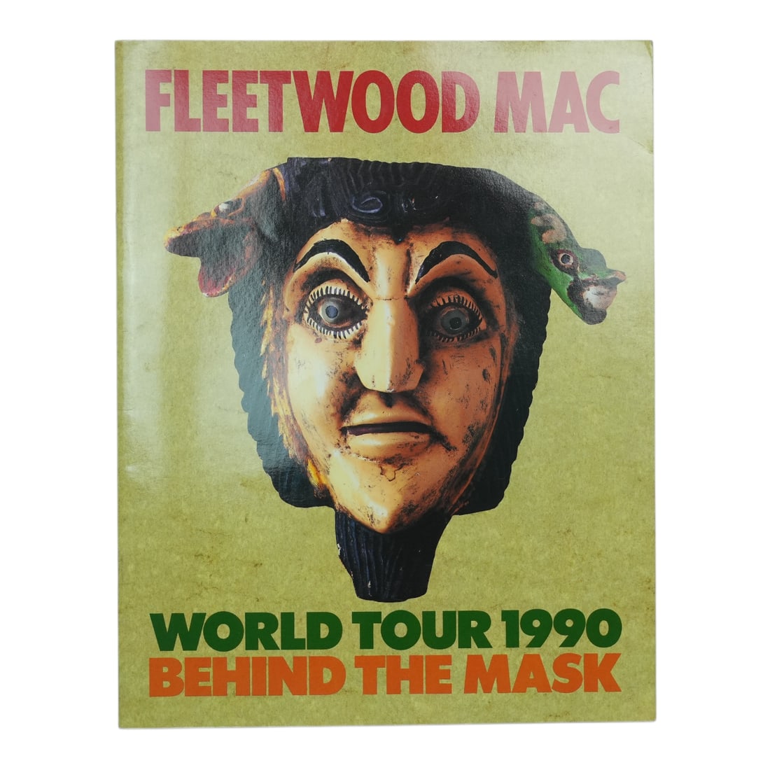 Fleetwood Mac 1990 Behind The Mask Tour Program (1 of 2)