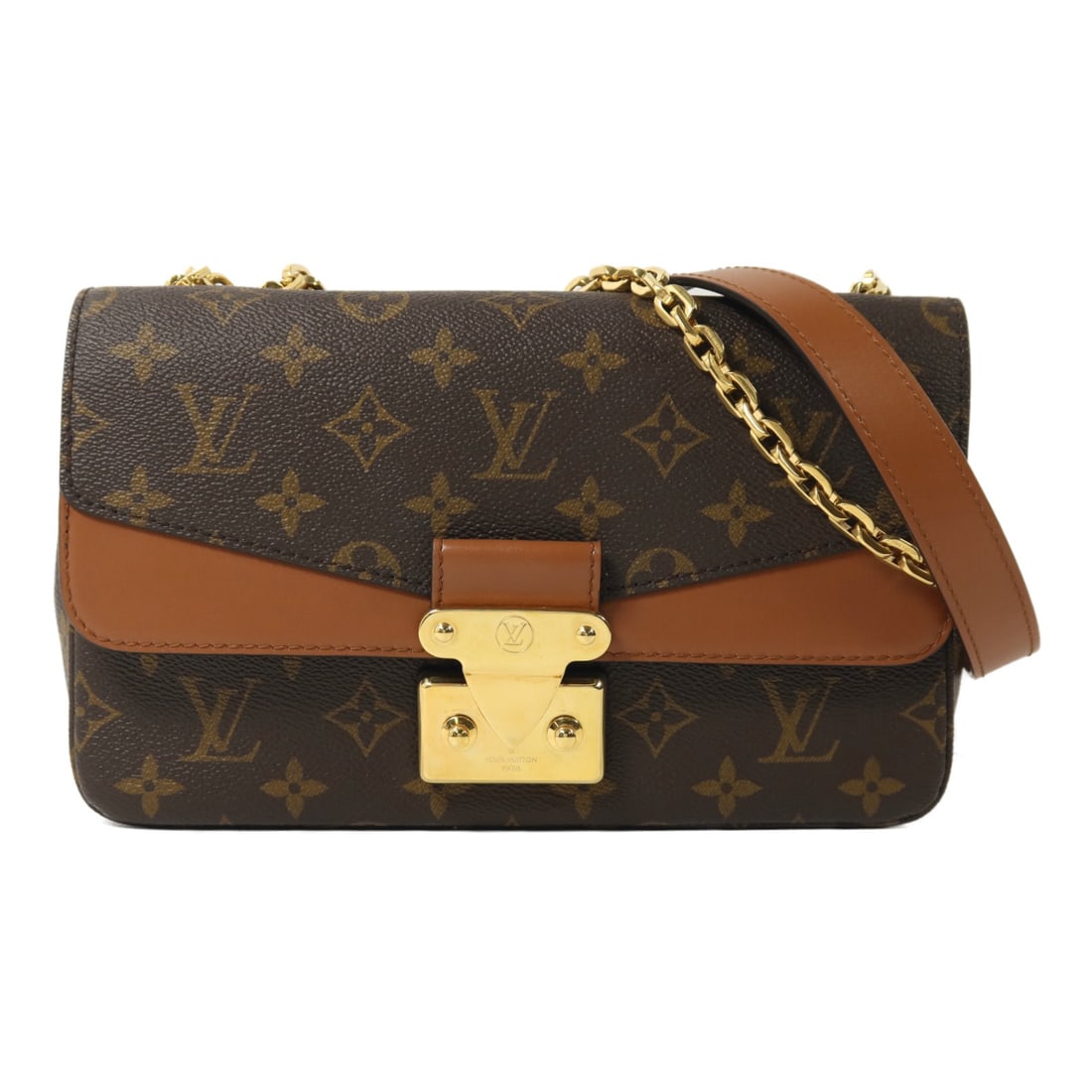 Louis Vuitton Marceau M46127 Monogram Shoulder Bag Brown GHW (1 of 12)