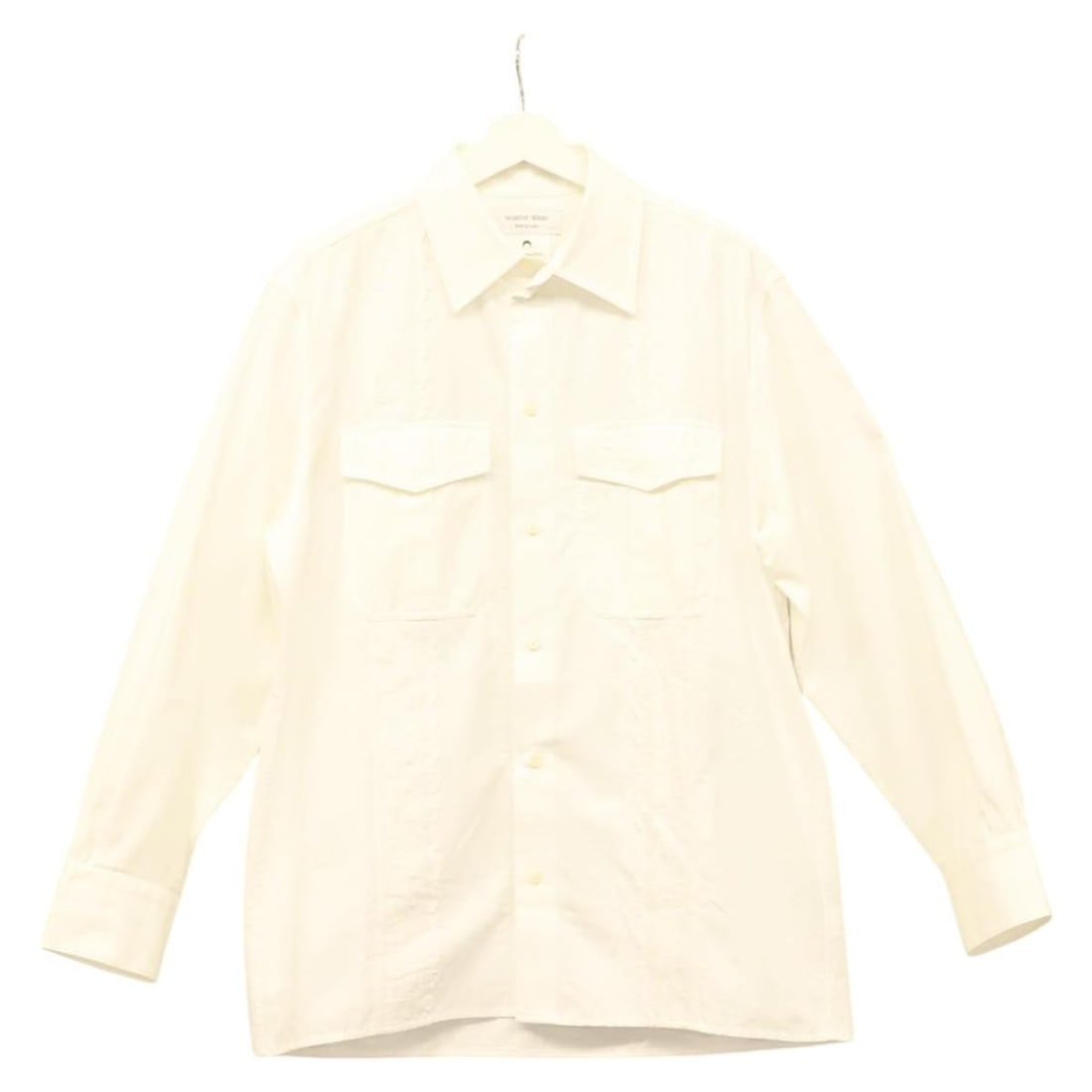 Marine Serre white cotton long sleeve T shirt (1 of 12)