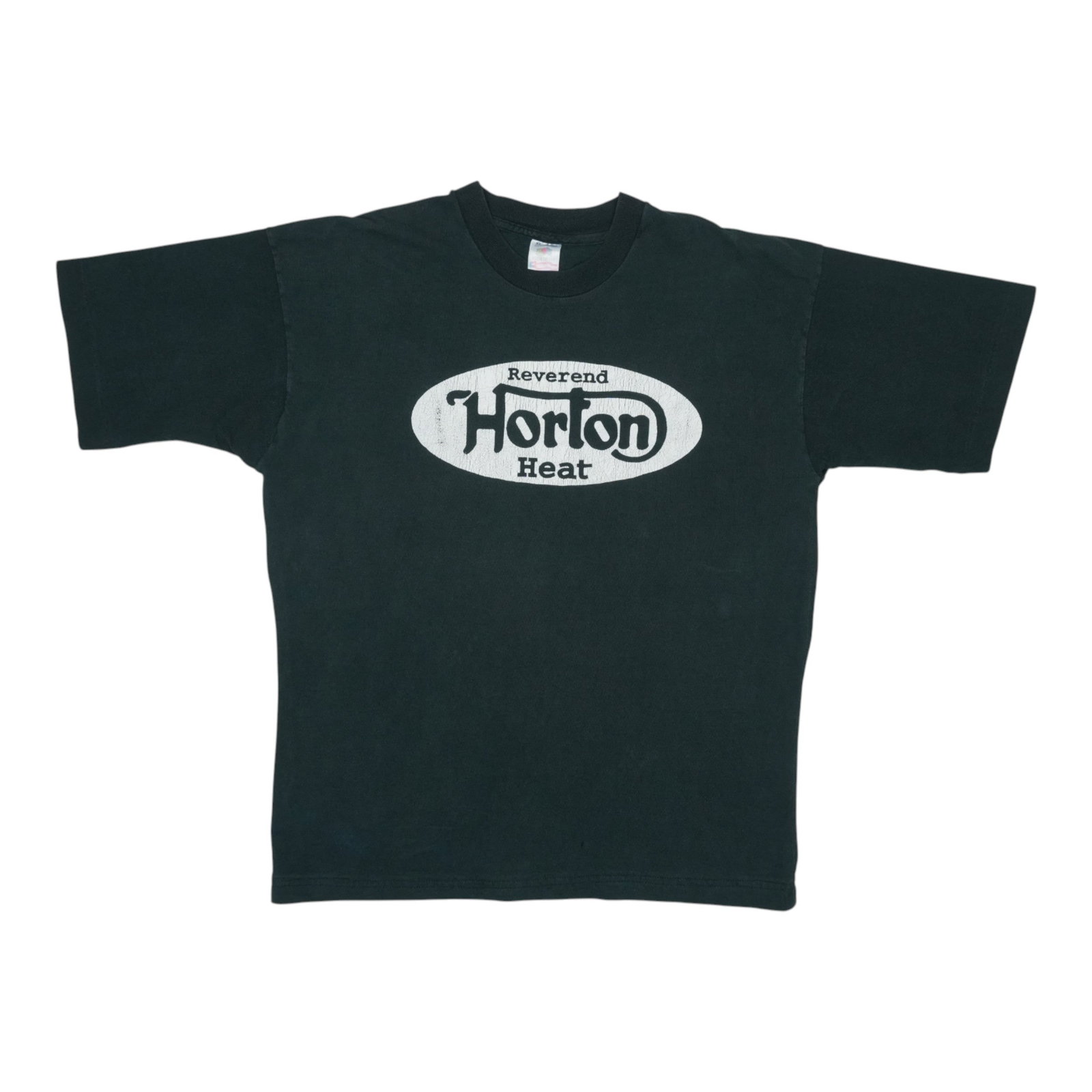 Vintage 1990s Reverend Horton Heat Black Cotton Band Shirt Extra Large (1 of 5)
