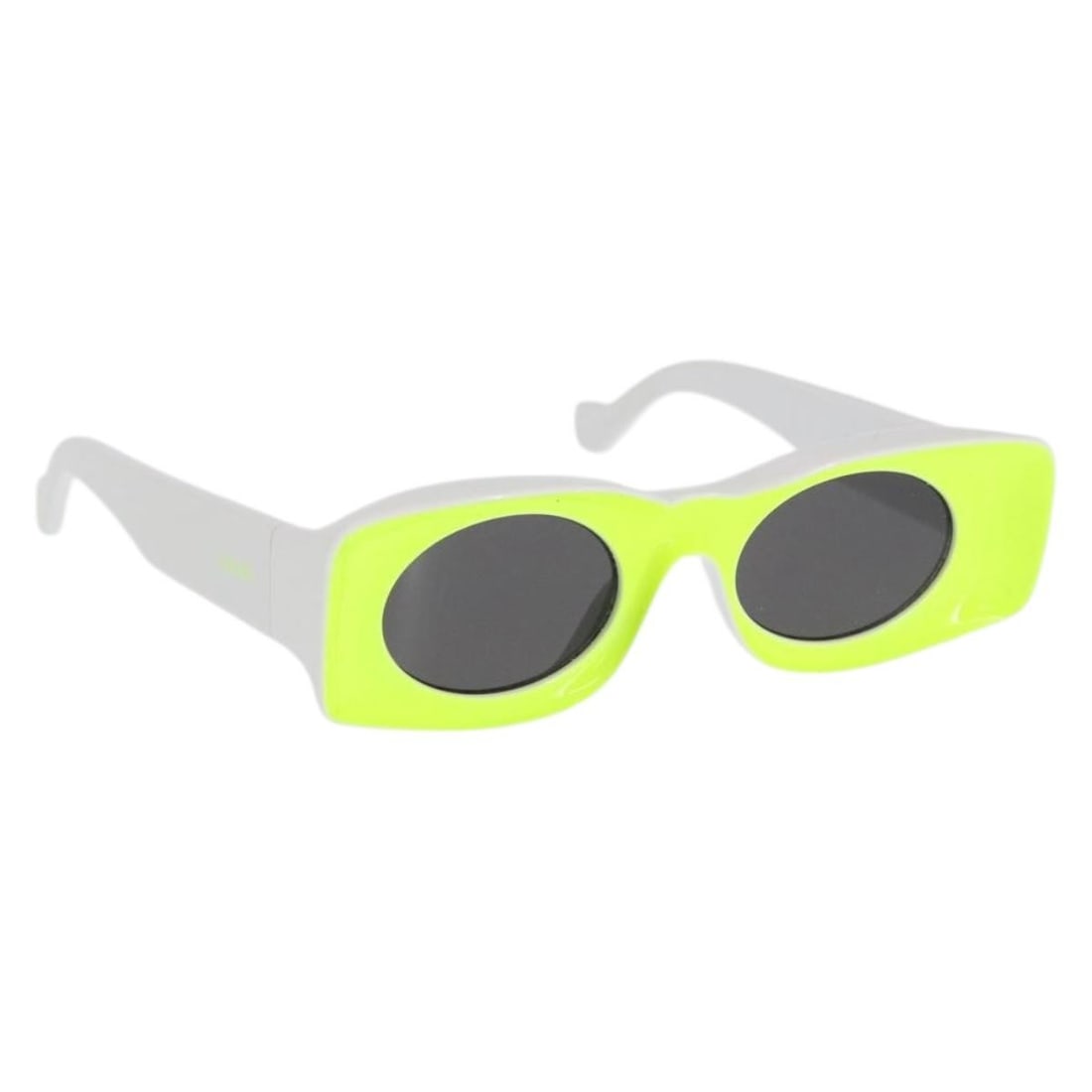 LOEWE White Plastic Sunglasses with Case Made in Italy (1 of 15)