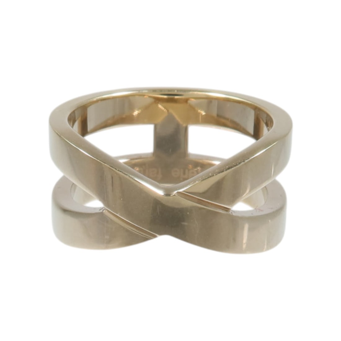 Hermes Gold Tone Metal Scarf Ring with Box and Dust Bag (1 of 6)