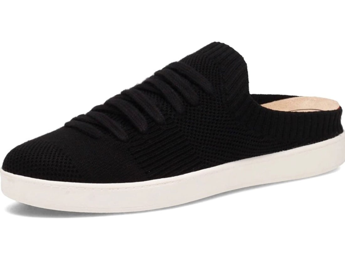 LifeStride Ease Black Knit Slip-On Mules Women's Shoes 5M (1 of 4)