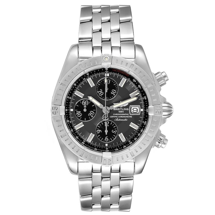 Breitling A13356 Chronomat Evolution mens watch steel bracelet manuals (1 of 8)