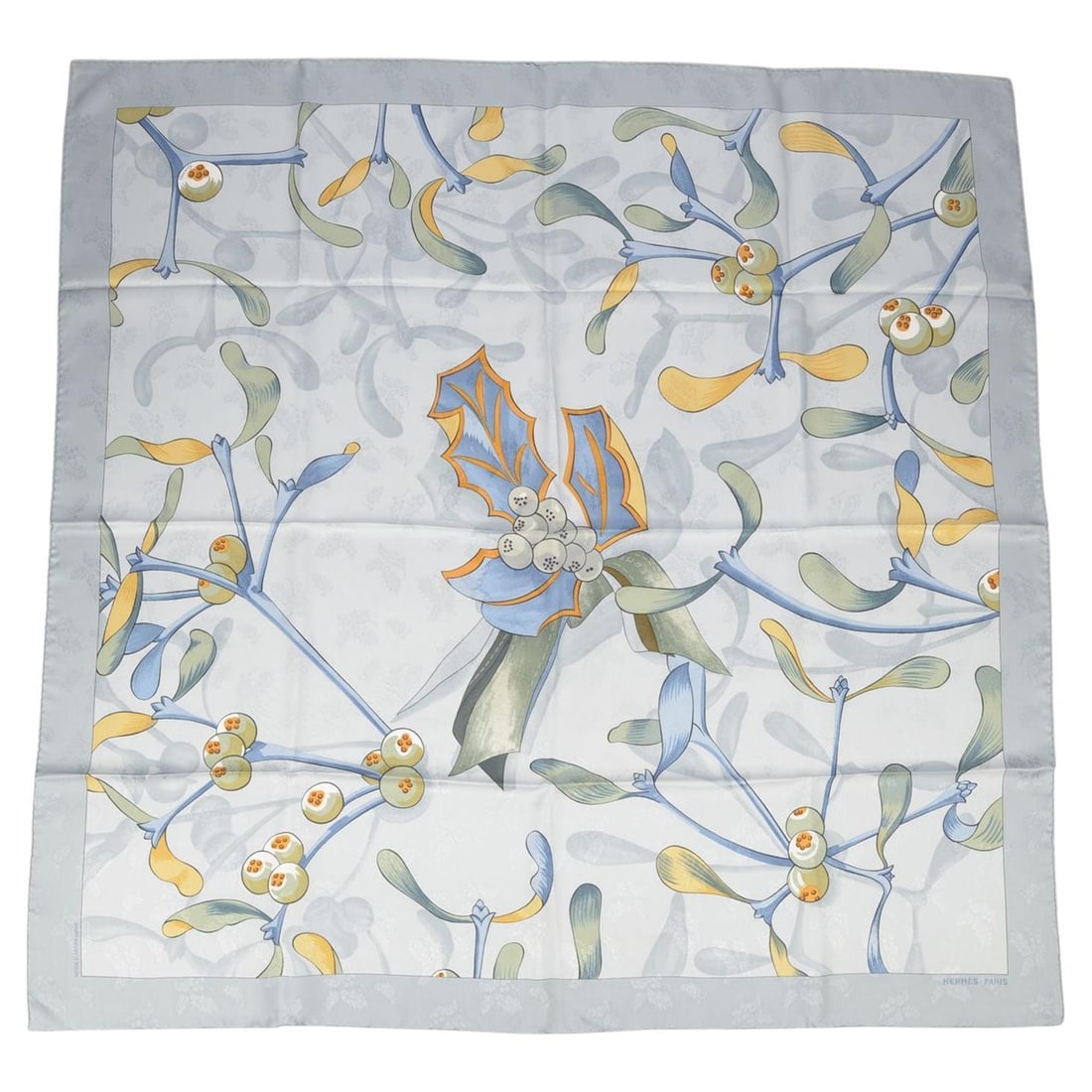 Hermes Neige d'Antan French Silk Square Scarf by Cathy 35 Inch (1 of 5)