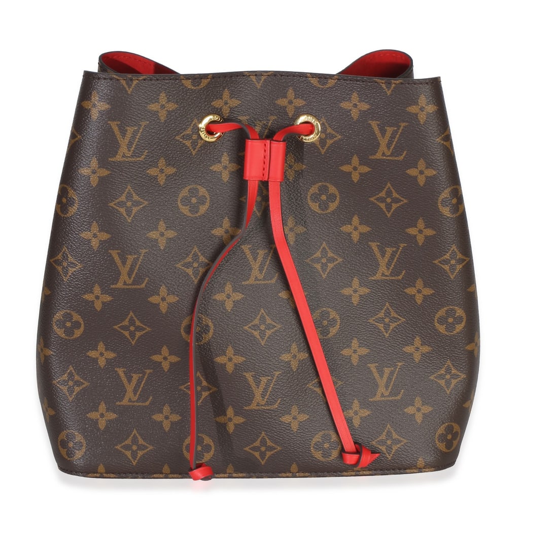 Louis Vuitton Neonoe MM Coquelicot Coated Canvas Crossbody Bag Dustbag: Louis Vuitton Neonoe MM Coquelicot Coated Canvas Crossbody Bag Dustbag This Louis Vuitton Coquelicot Monogram Canvas Neonoe MM is a versatile crossbody and shoulder bag crafted from durable coated can